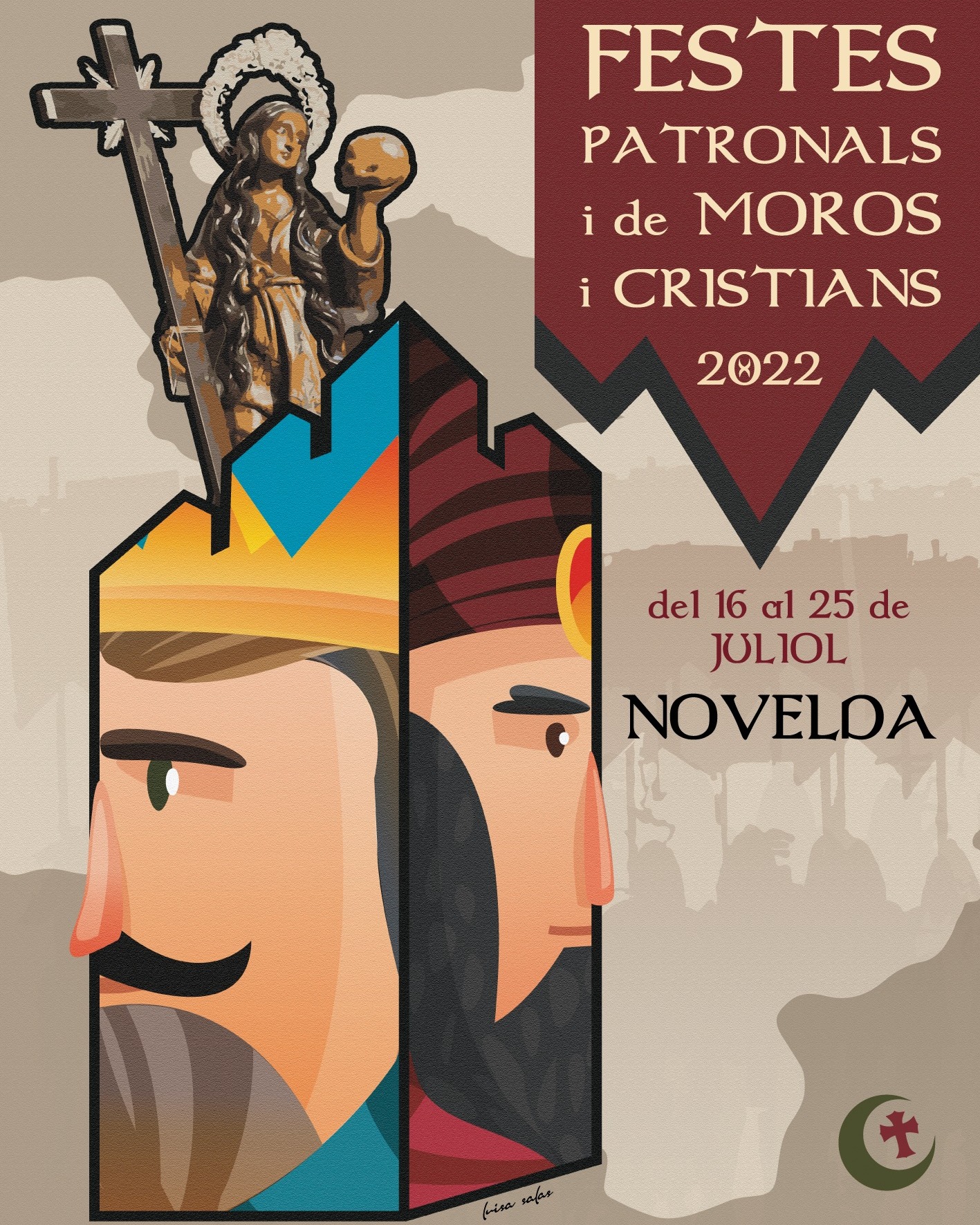 Fiestas patronales y de Moros y Cristianos en honor de Santa María Magdalena  